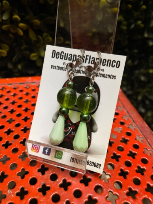 Producto - Aros gota 1 verde