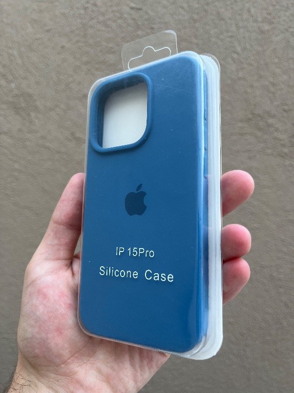 Producto - Silicone 15 pro azul