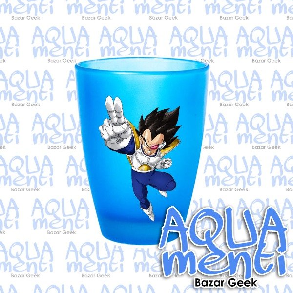 Producto - Vaso esmerilado Vegeta