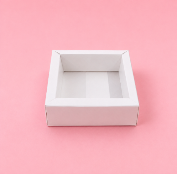 Producto - CAJA PARED DOBLE TAPA ACETATO COD. 1646 MEDIDA DEL INTERIOR 8x3x8 - 0