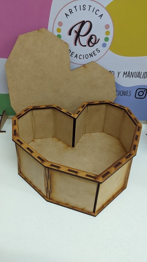 Producto - CAJA CORAZON GRANDE