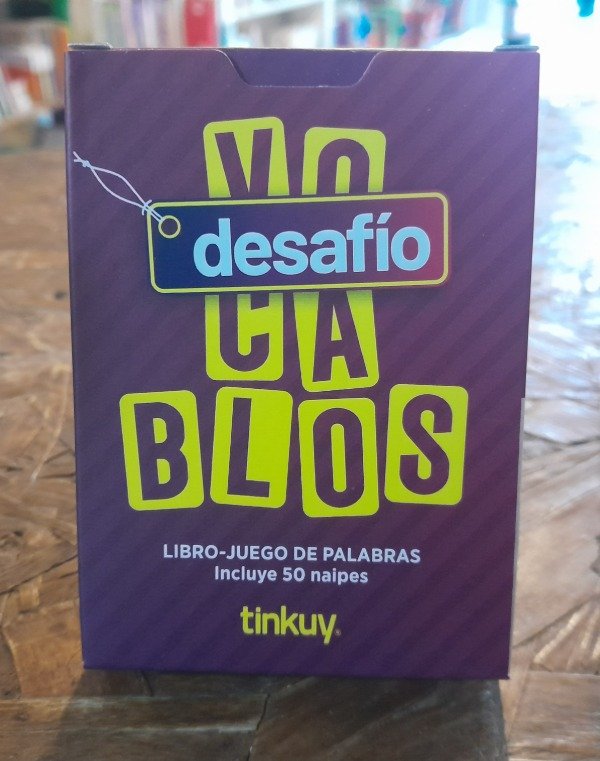 Producto - Cartas Tinkuy. Desafío Vocablos.