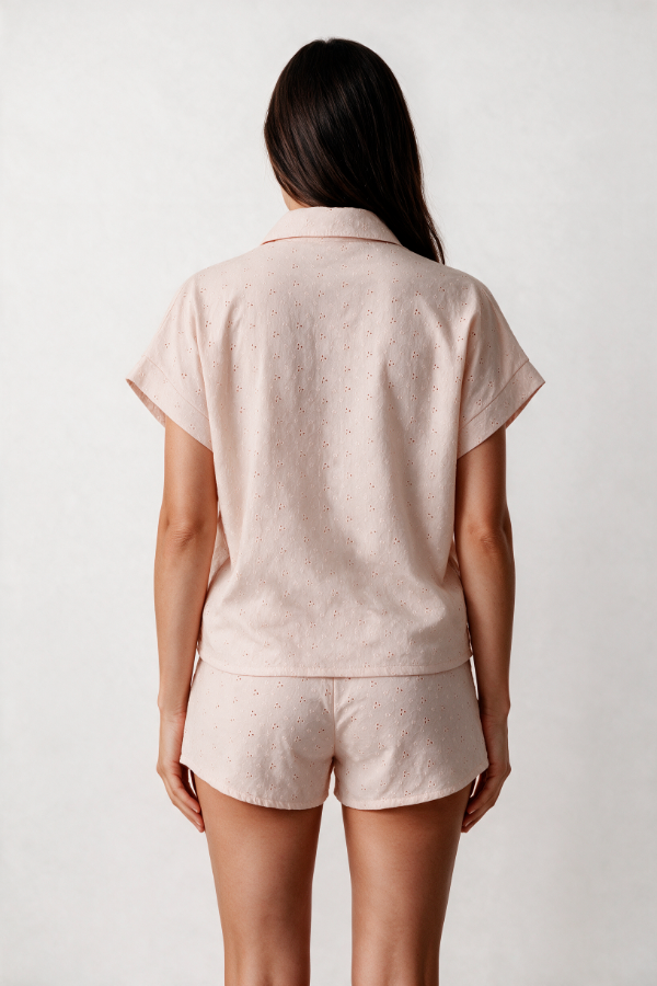 Producto - BAHIANA PIJAMA CAMISA MANGA CORTA Y SHORT - 3