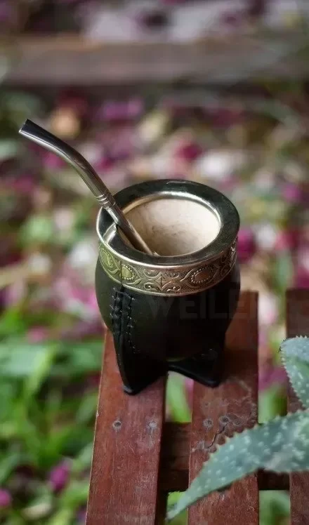 Producto - Mate Imperial Premium Artesanal con Virola de Alpaca