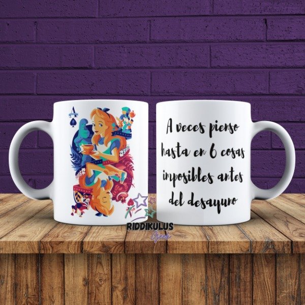 Producto - Taza Alicia Desayuno