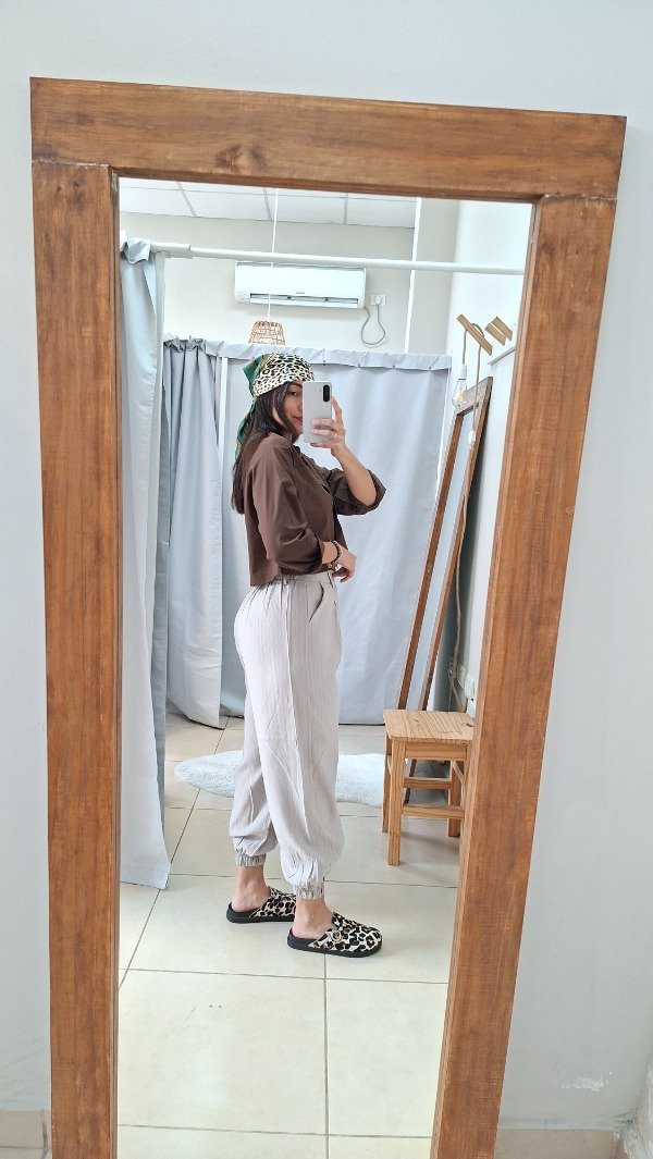 Producto - Pantalón MARROC visón - 1