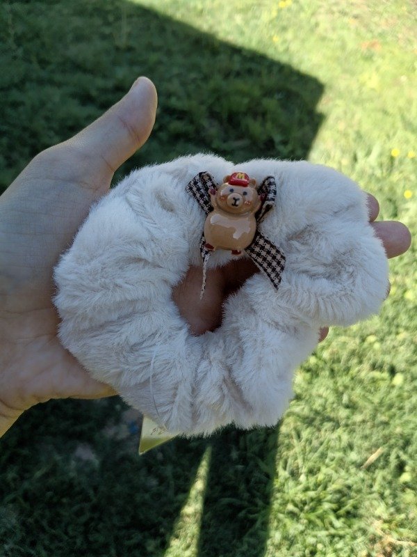 Producto - Scrunchie de capibara peluche