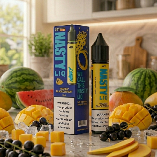 Producto - NIC SALT NASTY MANGO BLACKCURRANT 30ML 35MG