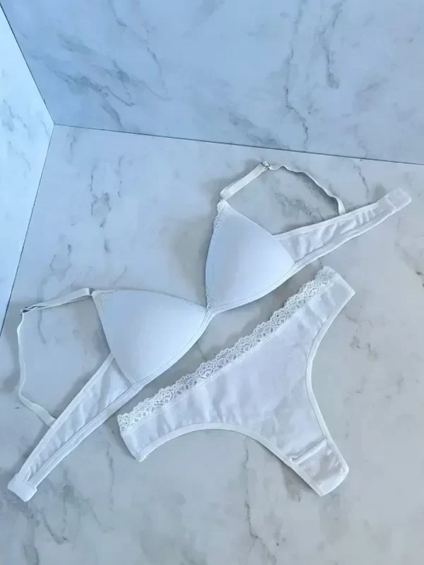 Producto - CONJUNTO DE VERA SOFT ALGODON BLANCO
