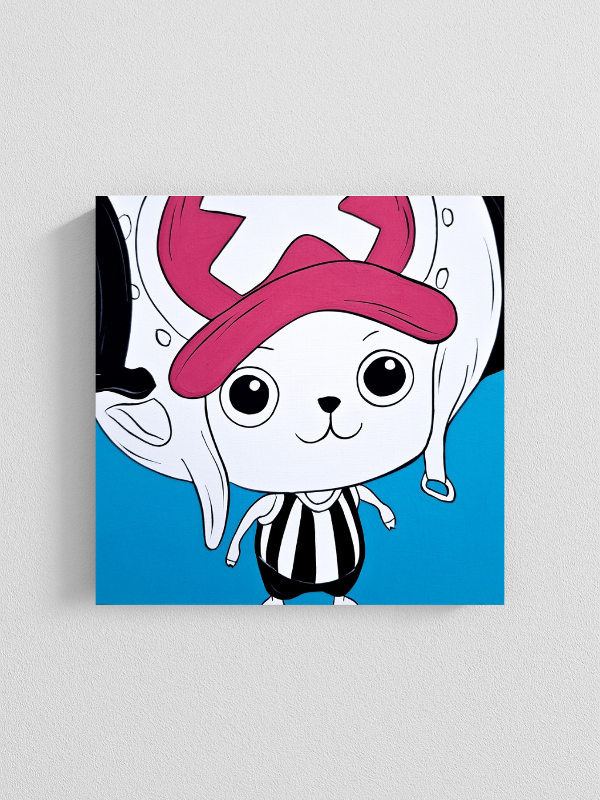 Producto - Cuadro Chopper - One piece - (color 17x17cm)