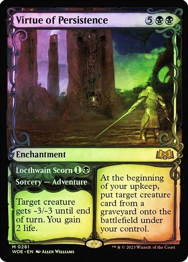 Producto - Virtue of Persistence // Locthwain Scorn (Showcase Foil)