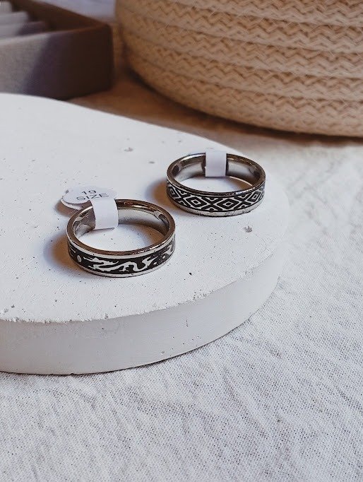 Producto - Anillos guardas - Acero quirúrgico