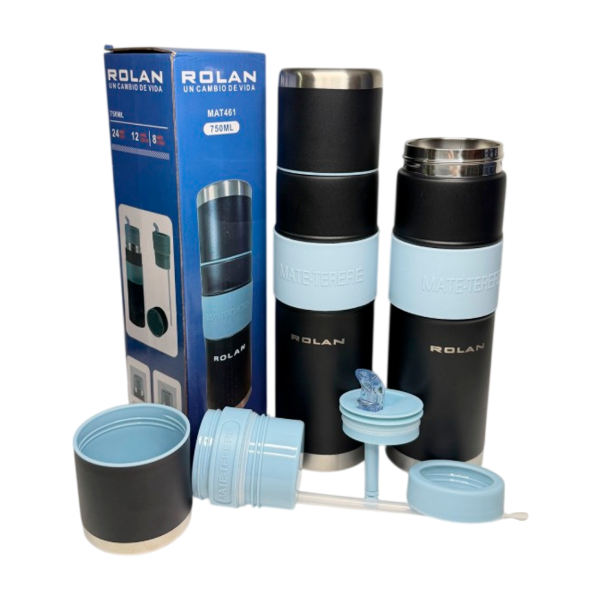 Producto - CAJA 6 TERMO AUTOCEBANTE 500ML NEGRO