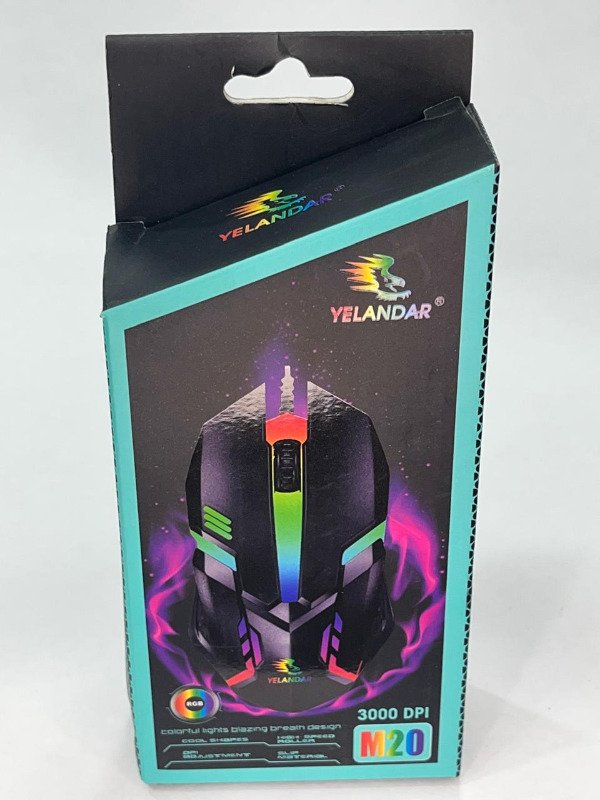 Producto - Mouse Gamer Yelandar  RGB