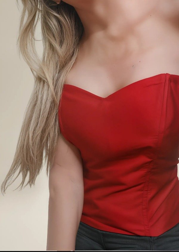 Corset rojo ladrillo — imagen 2