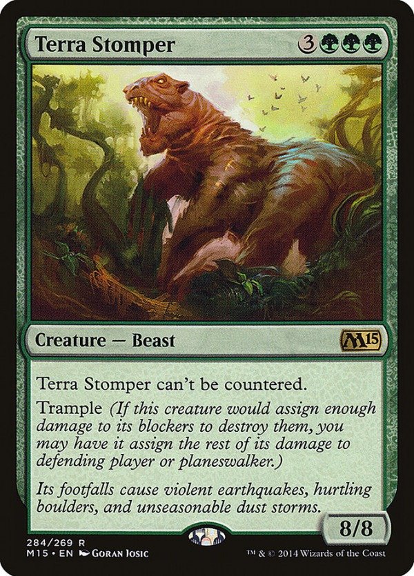 Producto - Terra Stomper #284  Magic 2015 Core Set