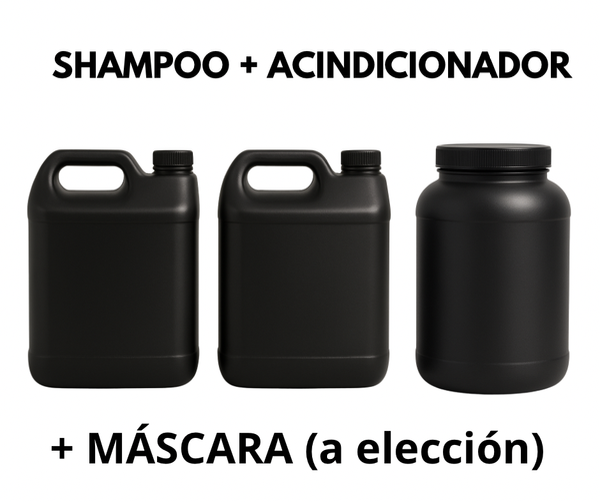 Producto - SHAMP + ACON + MÁSCARA 5L
