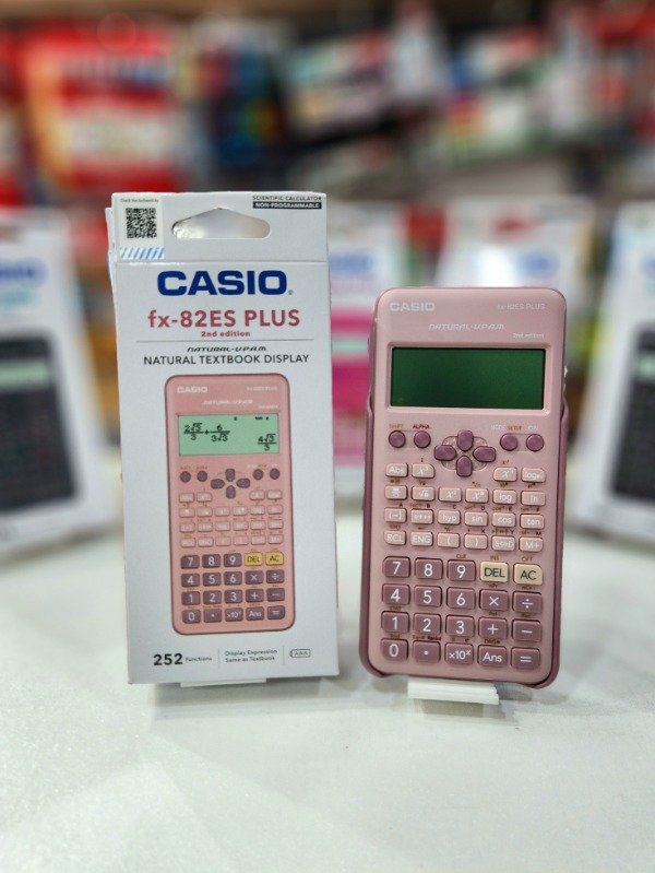 Producto - Casio Fx-82ES ROSA Plus 252 funciones