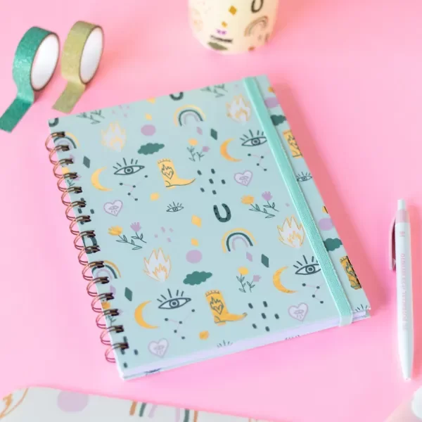 Producto - CUADERNO A5 TAPA DURA BOHO