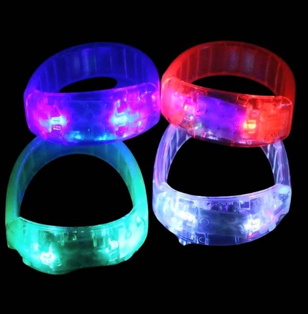 Producto - Pulseras Audioritmicas Colores x 12