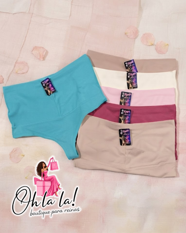 Producto - MERCEDES LESS FAJA TIRO ALTO DE ALGODÓN PREMIUM - 4