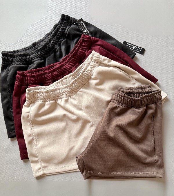 Producto - Short con bolsillos /tela deportiva