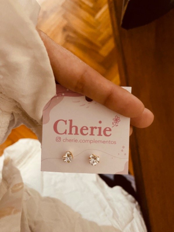 Producto - Aritos Heart Cubic