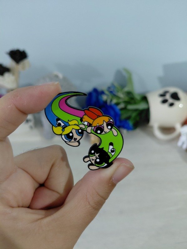 Producto - Pin metalizado - Las chicas superpoderosas #1282