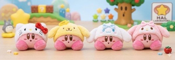 Producto - Peluches Colgantes de Kirby x Sanrio - Ingrese para elegir - 8cm