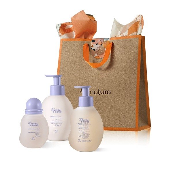 Producto - Regalo Mamá y Bebé Relajante: colonia + jabón líquido + loción hidratante