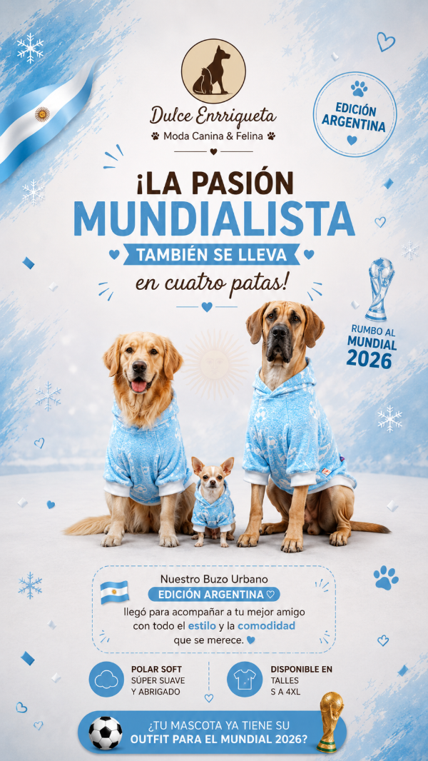 Producto - Buzo Urbano VAMOS ARGENTINA