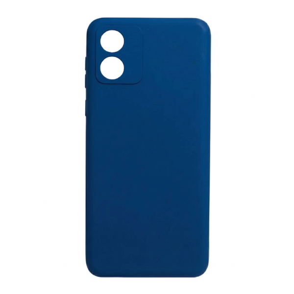 Producto - Funda TPU revestida con Silicona - Color Azul - Motorola E13 - Hi case