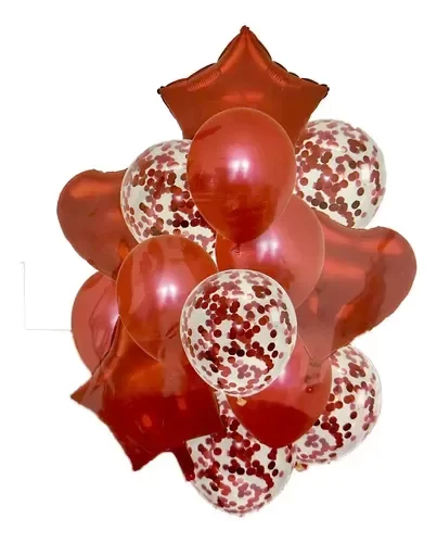 Producto - Set Blister Globos con Confetti x14 un - 3