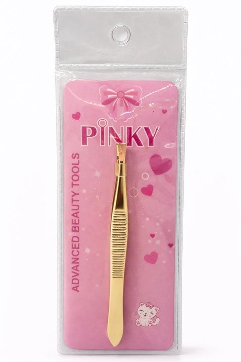 Producto - Pinza para depilar Gold PINKY PKY B024-17