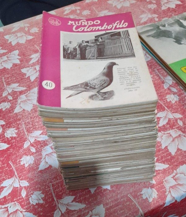 Producto - Revistas mundo colombofilo y columba