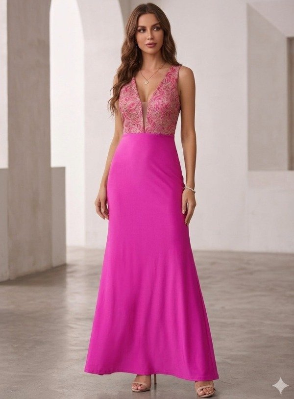 Producto - VESTIDO LARGO ABIGAIL 0528
