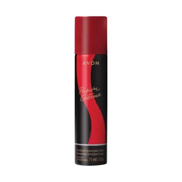 Producto - DEO AEROSOL AVON PASION GITANA