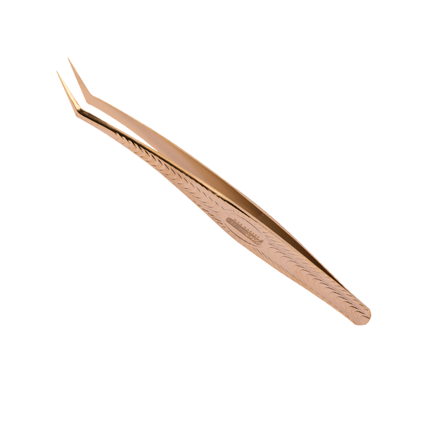 Producto - PINZA CURVA L CHERIMOYA DORADA #BH005160