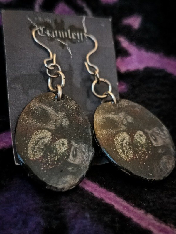 Producto - Aros con ilustración "Arcano sueño"