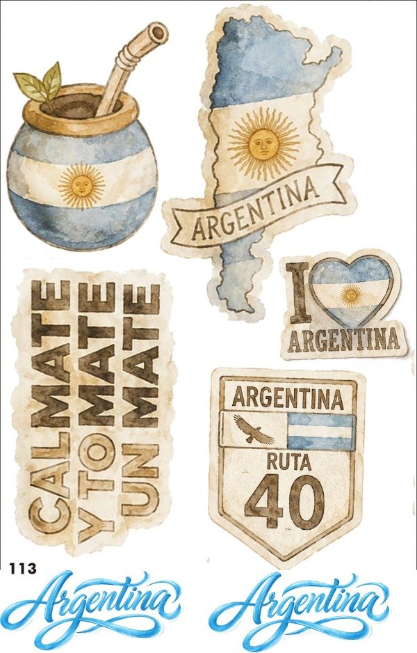 Producto - ESTAMPA Plancha Argentina 113