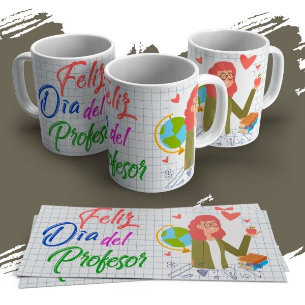 Producto - Plantillas Para Tazas Día del Maestro Vol.13