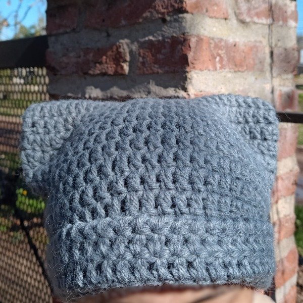 Producto - Gorro Orejas Gatito gris