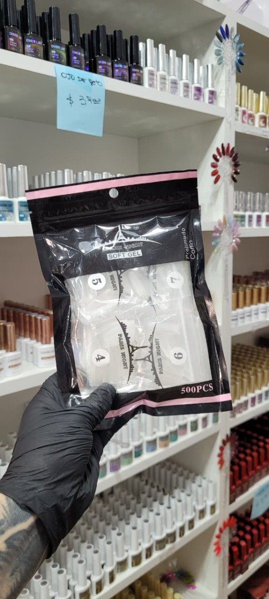 Producto - tips paris pre limados coffin