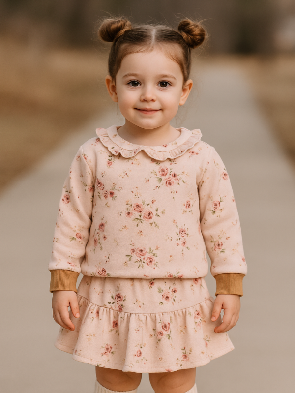 Producto - Pollera Aitana frisa (nena)
