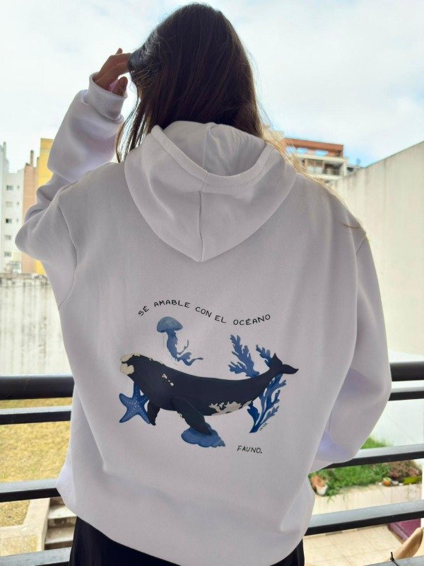 Producto - Buzo Océano con capucha