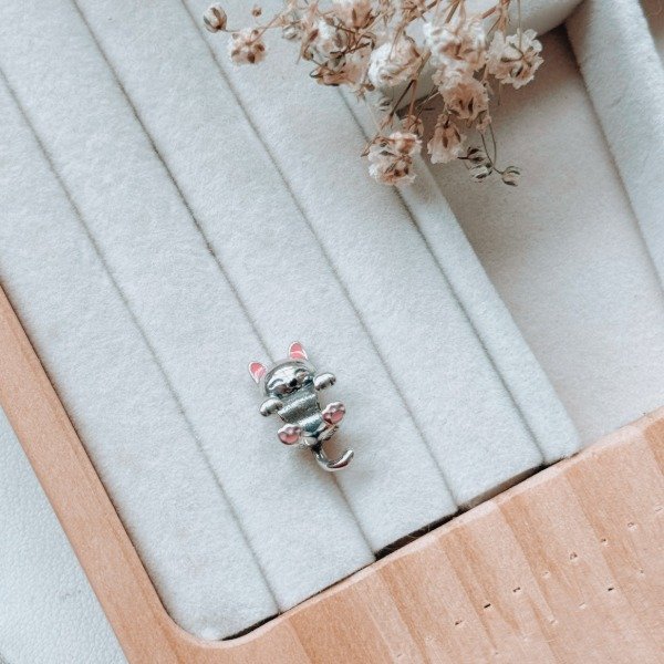 Producto - Dije Pandora Gato Laminado Plata 925 - 0