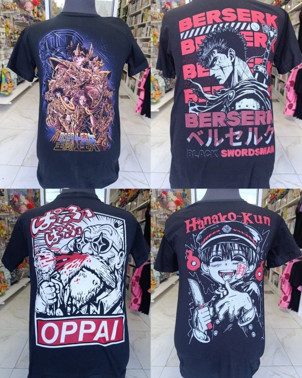 Producto - Remeras Anime - Talle S - (Ingrese para elegir modelo)