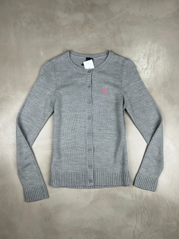 Producto - Grey Classic Cárdigan - 0