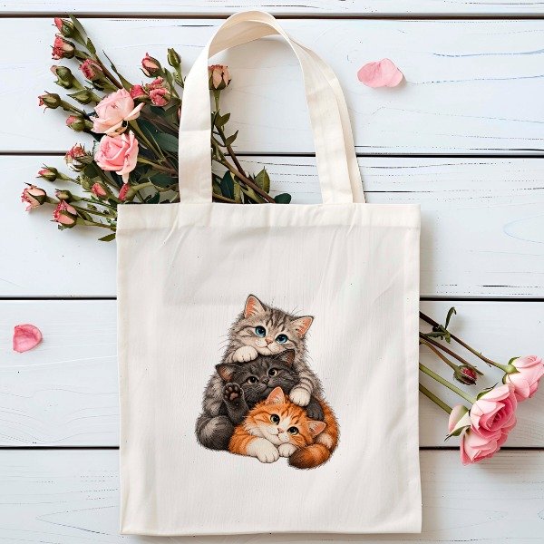 Producto - Tote Bag: Gatitos