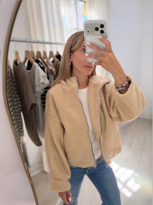 Producto - CAMPERA CORDERITO BEIGE SIN CAMBIO NI DEVOLUCIÓN (1)